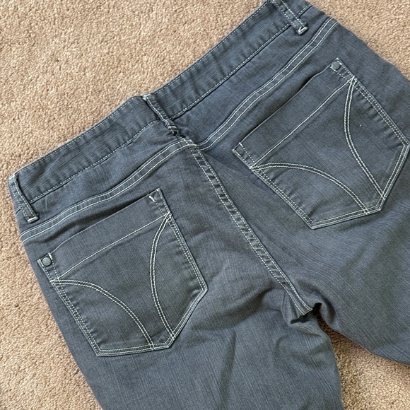 PrAna Denim Jeans with Red Plaid Flannel Lining - Picture 3 of 5